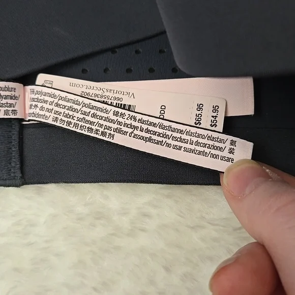 Victoria's Secret Grey Sports Bra, Womens 38DDD, New With Tags - Picture 5 of 12